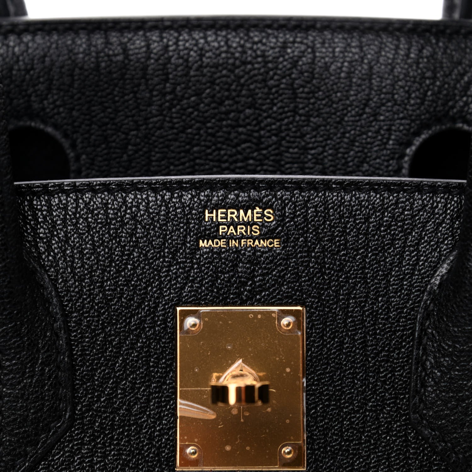 Hermes Chevre de Coromandel Birkin 30 Black 6 of 10