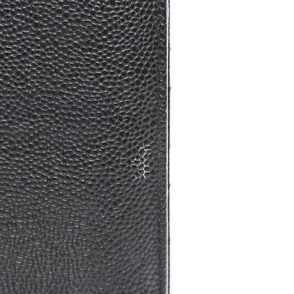 Chanel Caviar Quilted Yen Wallet Black 11 of 15