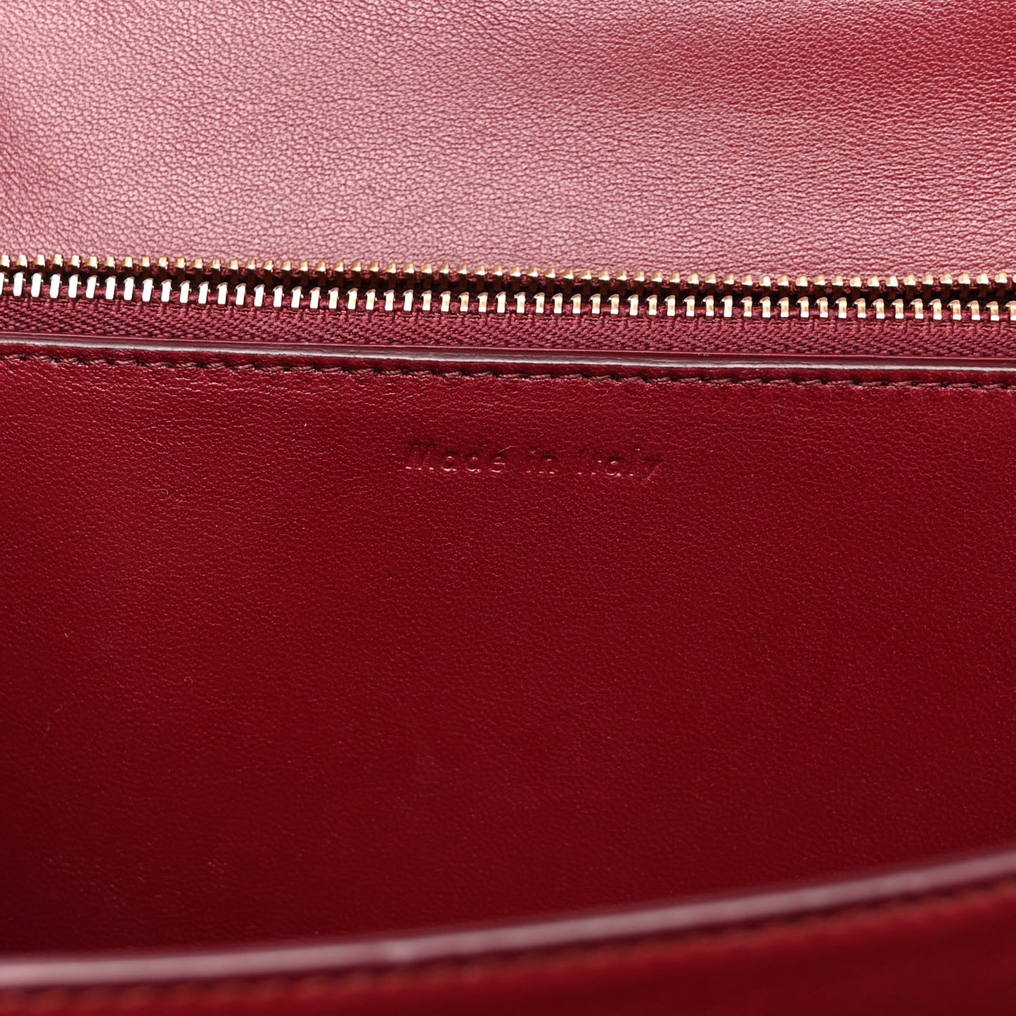 Box Calfskin Medium Classic Box Flap Bag Burgundy