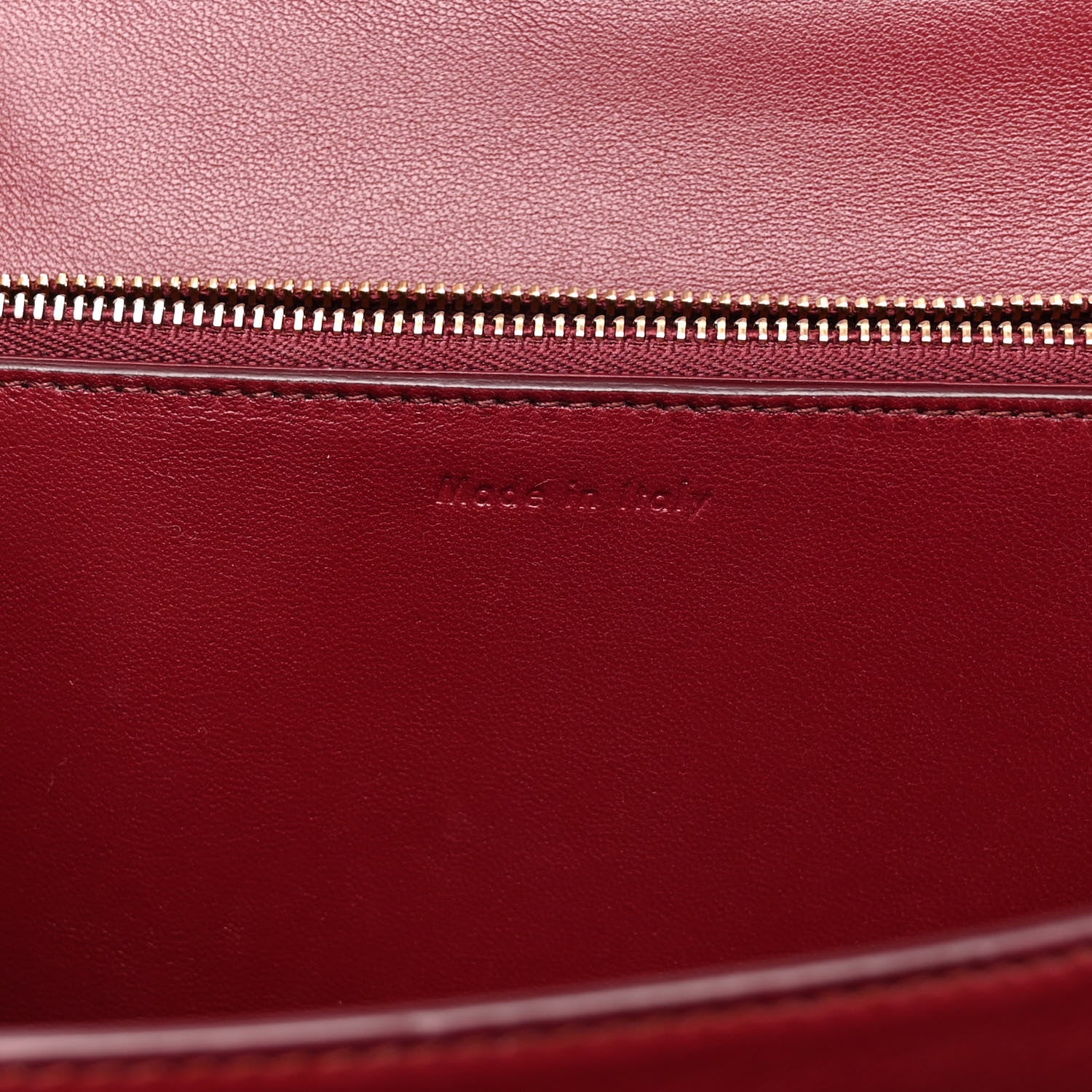Celine Box Calfskin Medium Classic Box Flap Bag Burgundy 7 of 12
