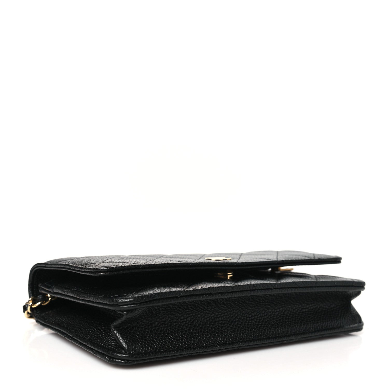 Chanel Caviar Quilted Wallet on Chain WOC Black 4 of 12