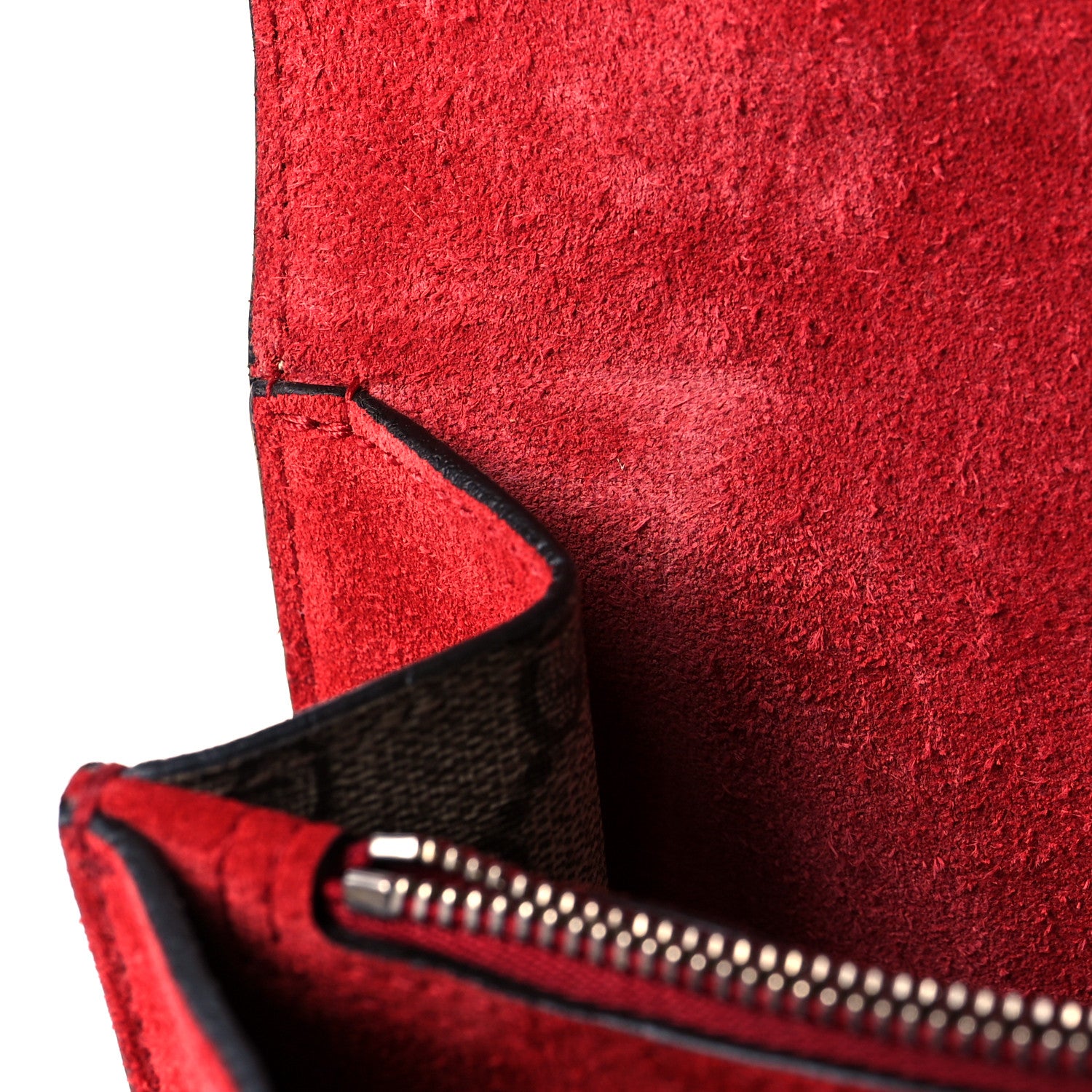 Gucci GG Supreme Monogram Small Dionysus Shoulder Bag Red 12 of 15