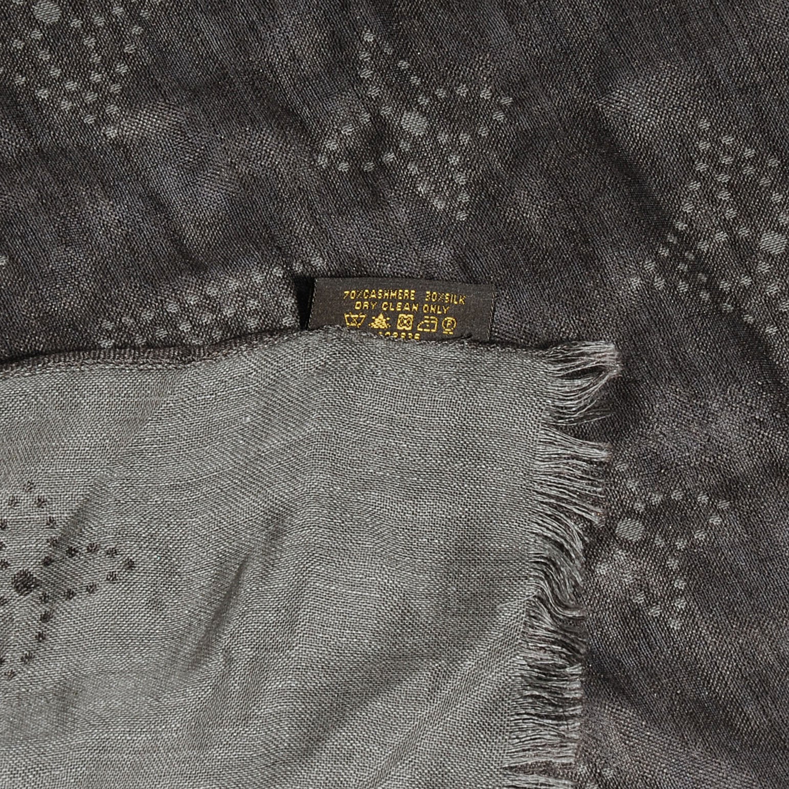 Louis Vuitton Cashmere Silk Mahina Stole 5 of 5