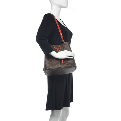 Louis Vuitton Monogram Neonoe MM Coquelicot 2 of 8