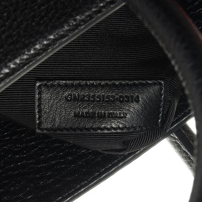 Saint Laurent Grained Calfskin Small Sac De Jour Black 7 of 10