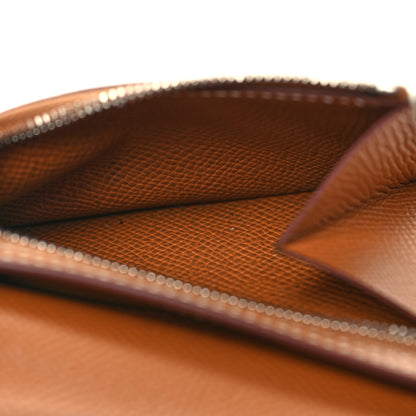 Hermes Epsom Bearn Compact Wallet Gold 6 of 11