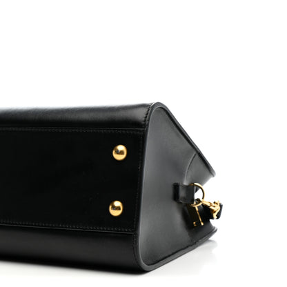 Saint Laurent Calfskin Monogram Baby Cabas Black 10 of 18