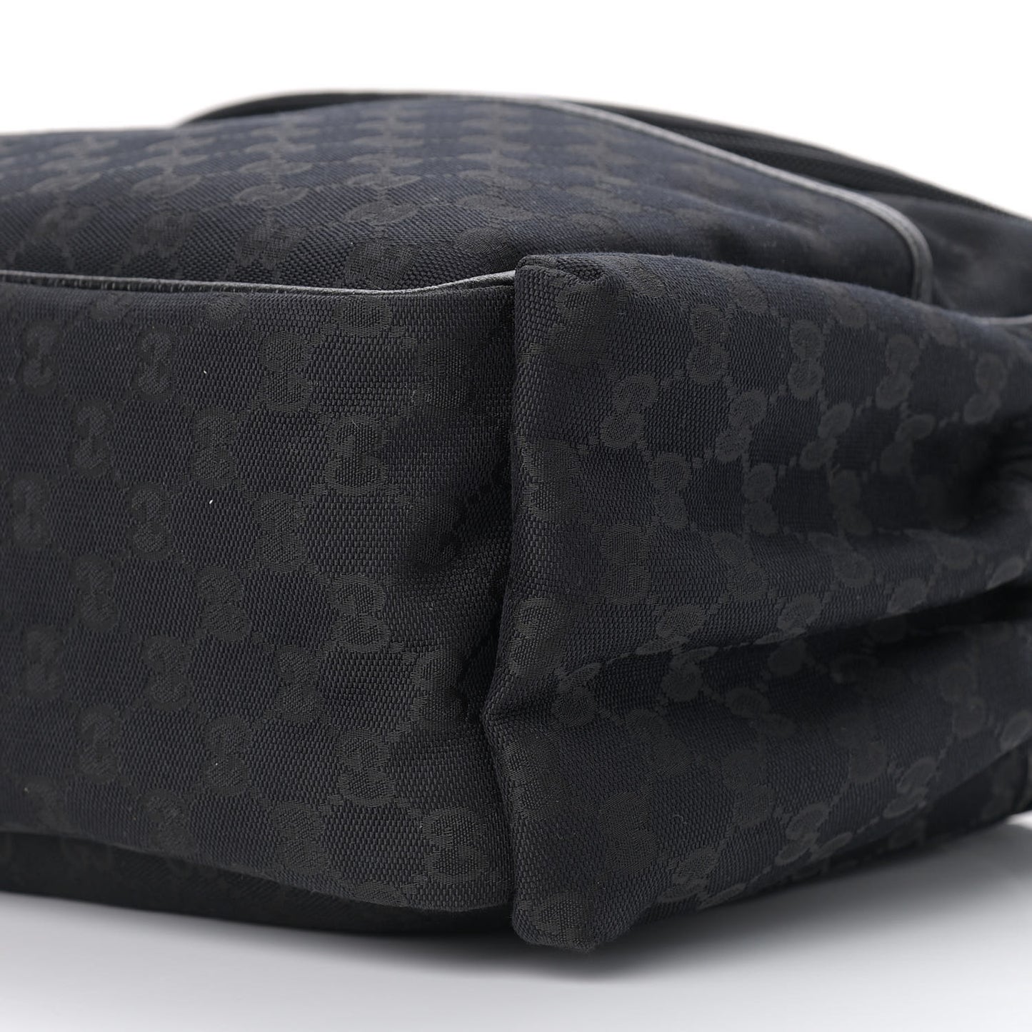 Monogram Large Diaper Bag Black