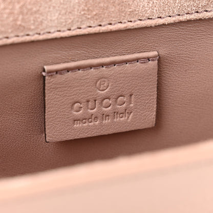 Gucci Patent Microguccissima Small Broadway Clutch Dark Cipria 5 of 7
