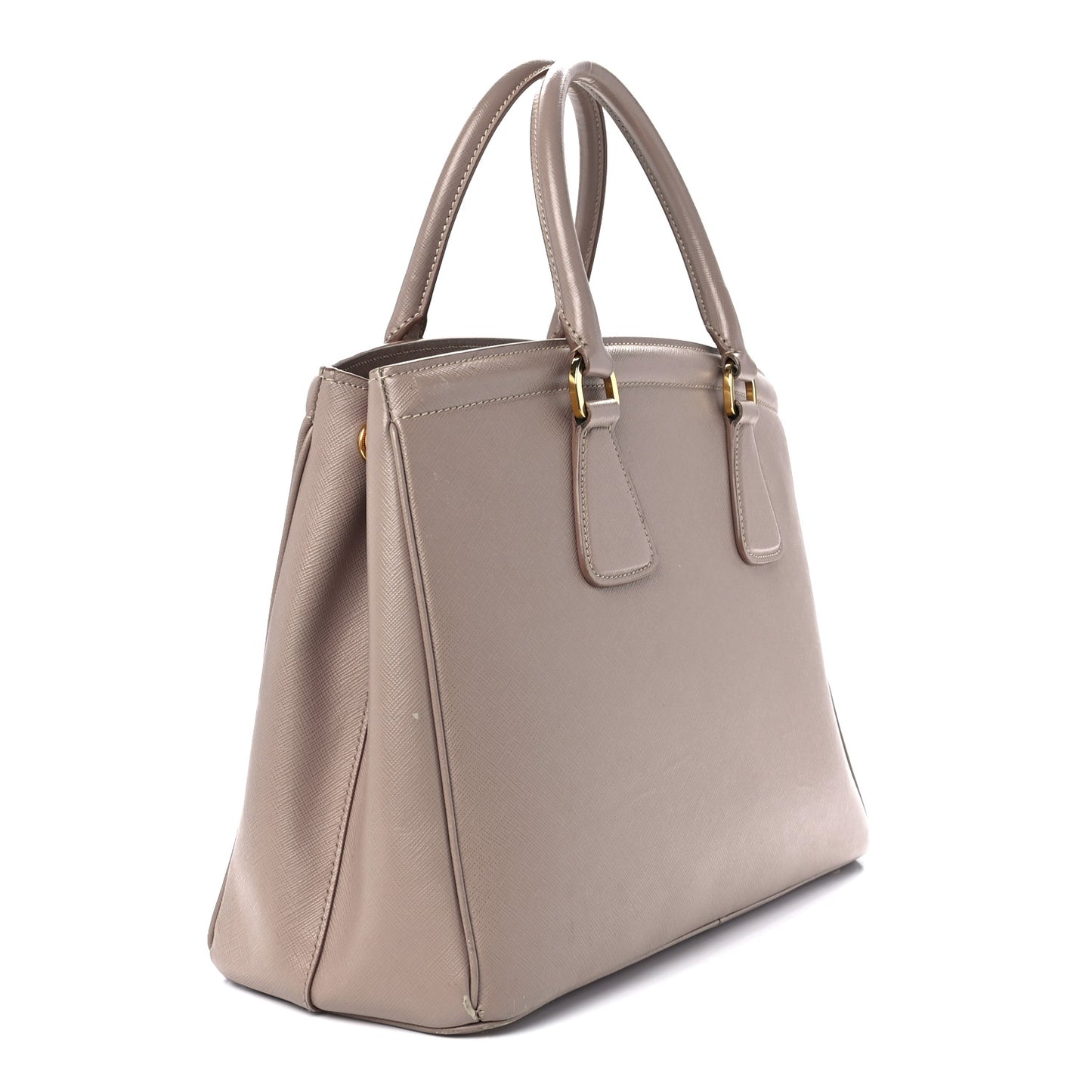 Saffiano Lux Medium Tote Cammeo