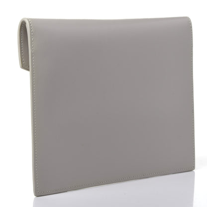 Saint Laurent Smooth Shiny Calfskin Monogram Uptown Baby Pouch Crema Soft 2 of 4