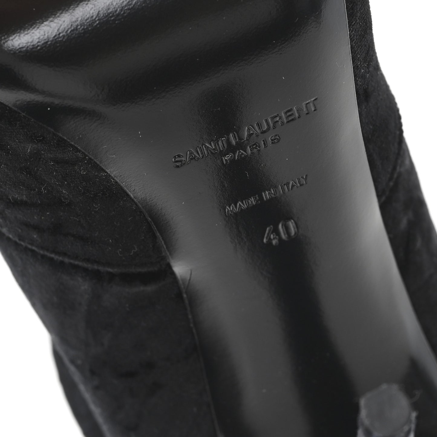 Velvet Ella 110 Knee High Boots 40 Black