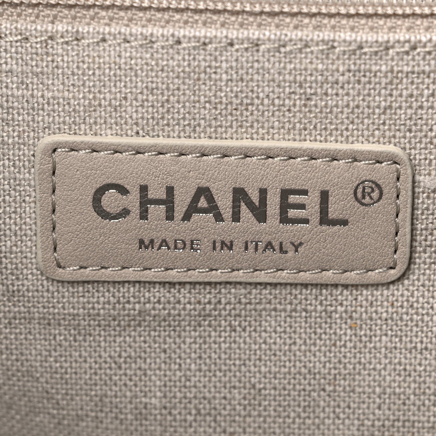 Chanel Mixed Fibers Small Deauville Tote Black 7 of 11