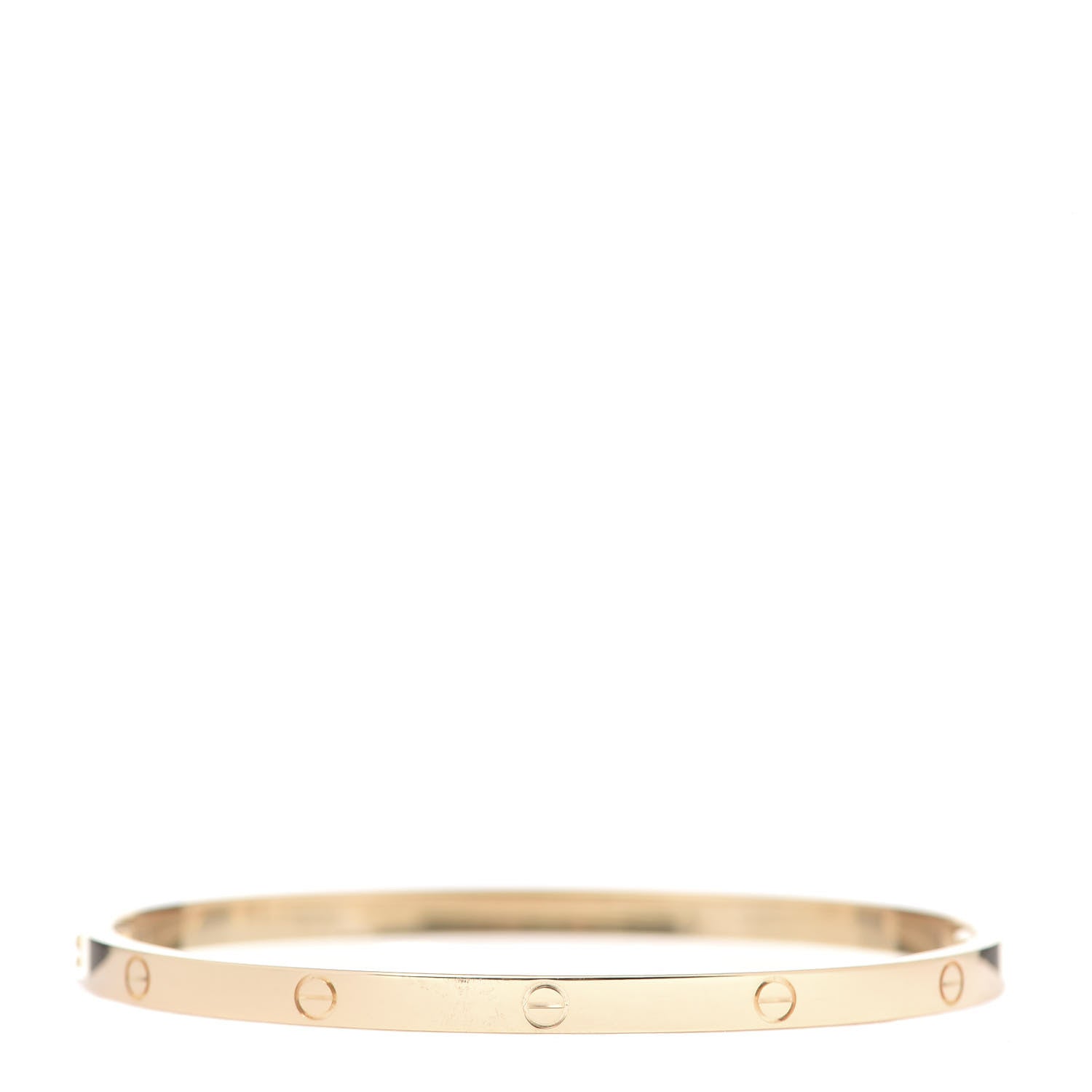 Cartier 18K Yellow Gold Small LOVE Bracelet 17 3 of 5