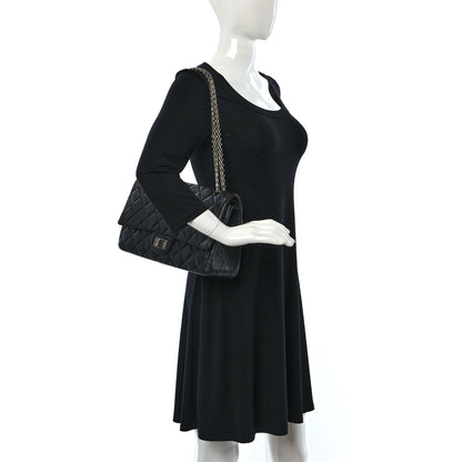 Chanel Aged Calfskin Quilted 2.55 Reissue 227 Flap Black 2 of 9