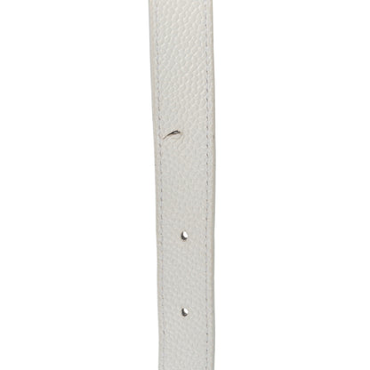 Chanel Caviar Quilted Coin Purse Belt Bag White 10 of 10