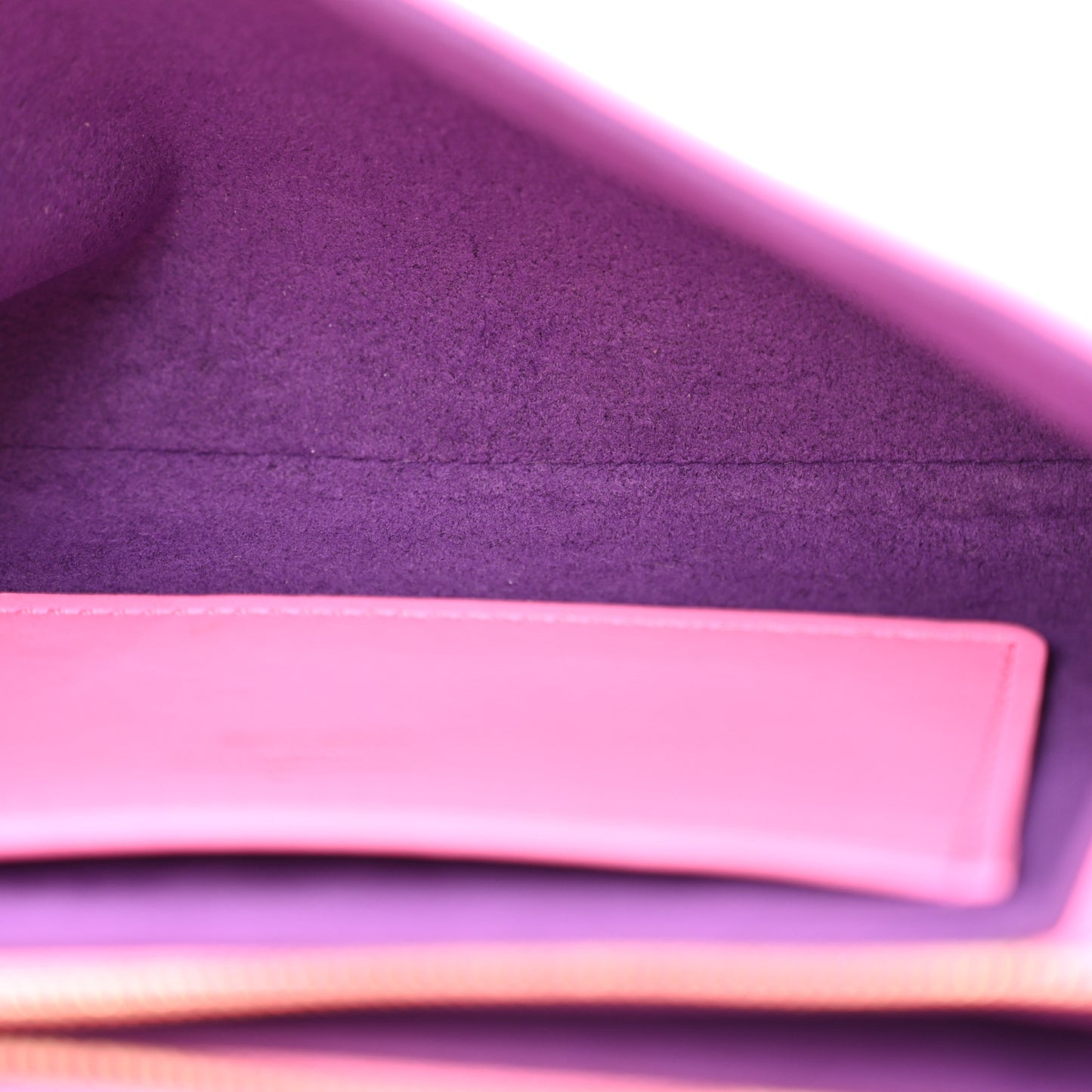 Lambskin Embossed Monogram Vuittamins Pochette Coussin Rose Violet