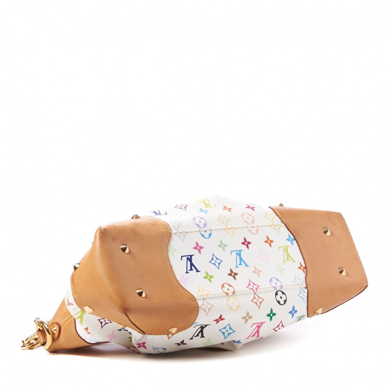 Louis Vuitton Monogram Multicolor Judy GM White 3 of 8