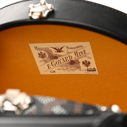 Goyard Goyardine Alto Hatbox Black 6 of 9