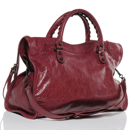 Balenciaga Agneau City Cassis 3 of 7