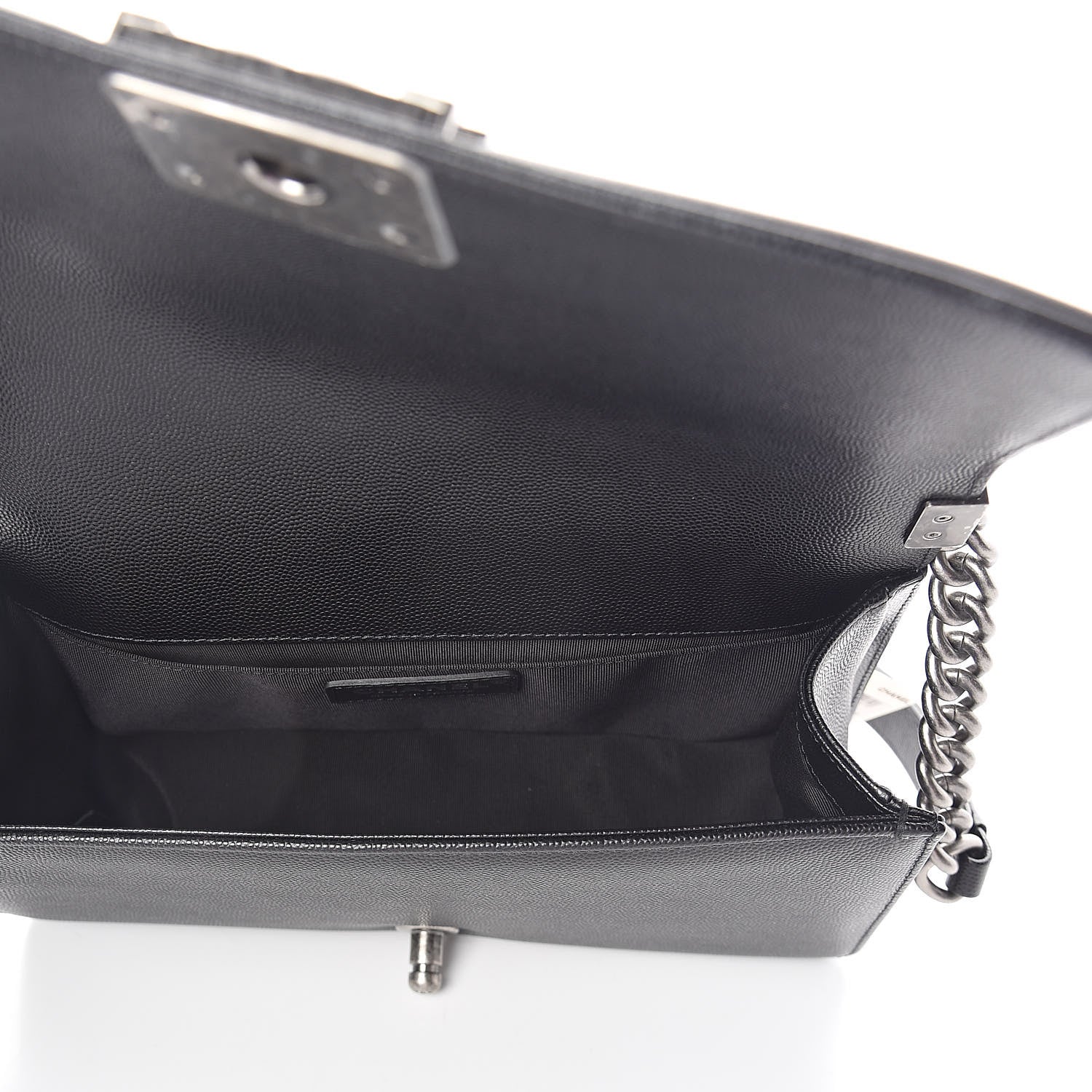 Chanel Caviar Quilted Medium Boy Flap Black 5 of 11