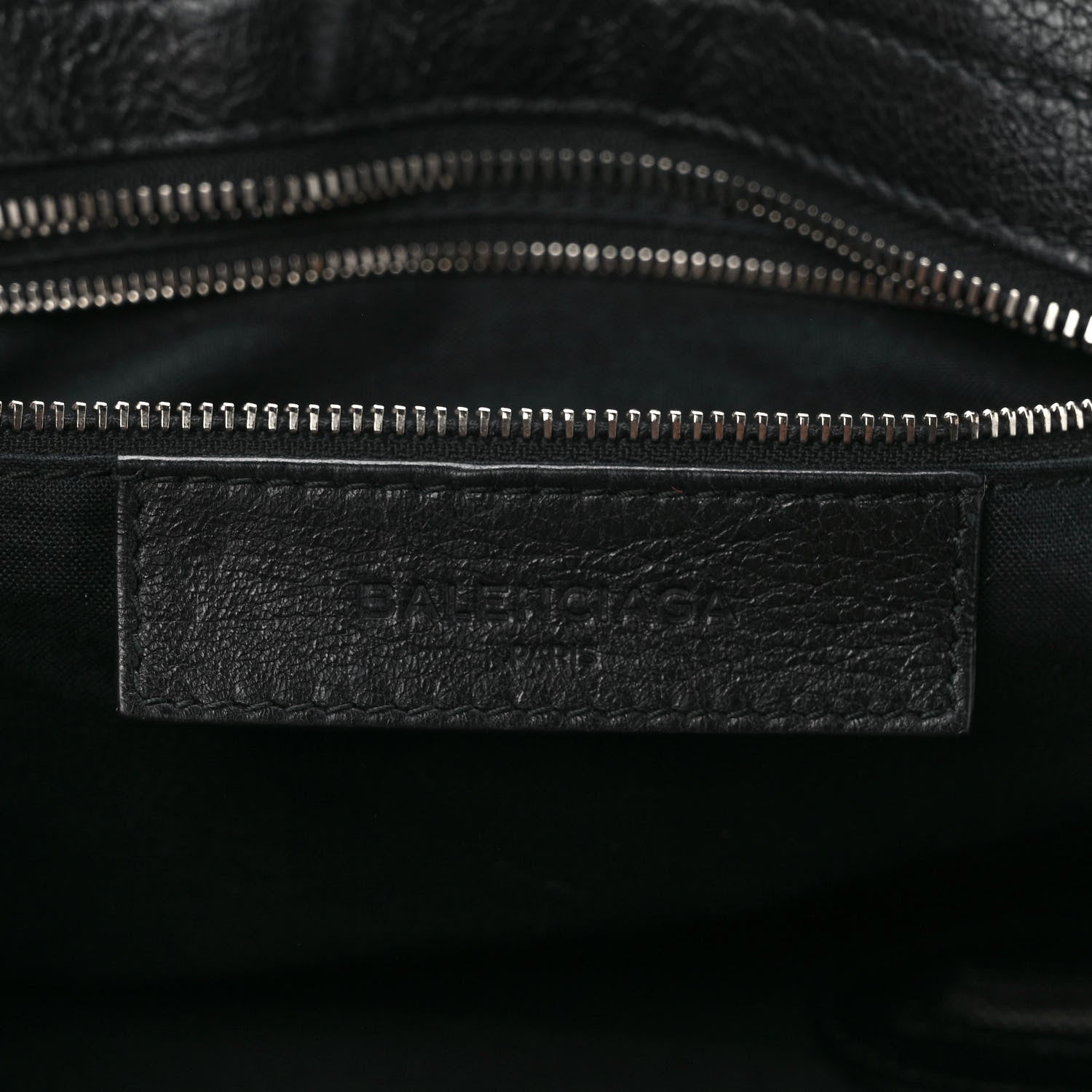 Balenciaga Agneau Classic Silver Hardware Part Time Black 6 of 13