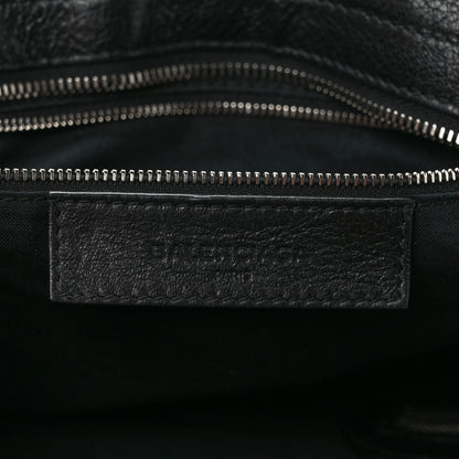 Balenciaga Agneau Classic Silver Hardware Part Time Black 6 of 13