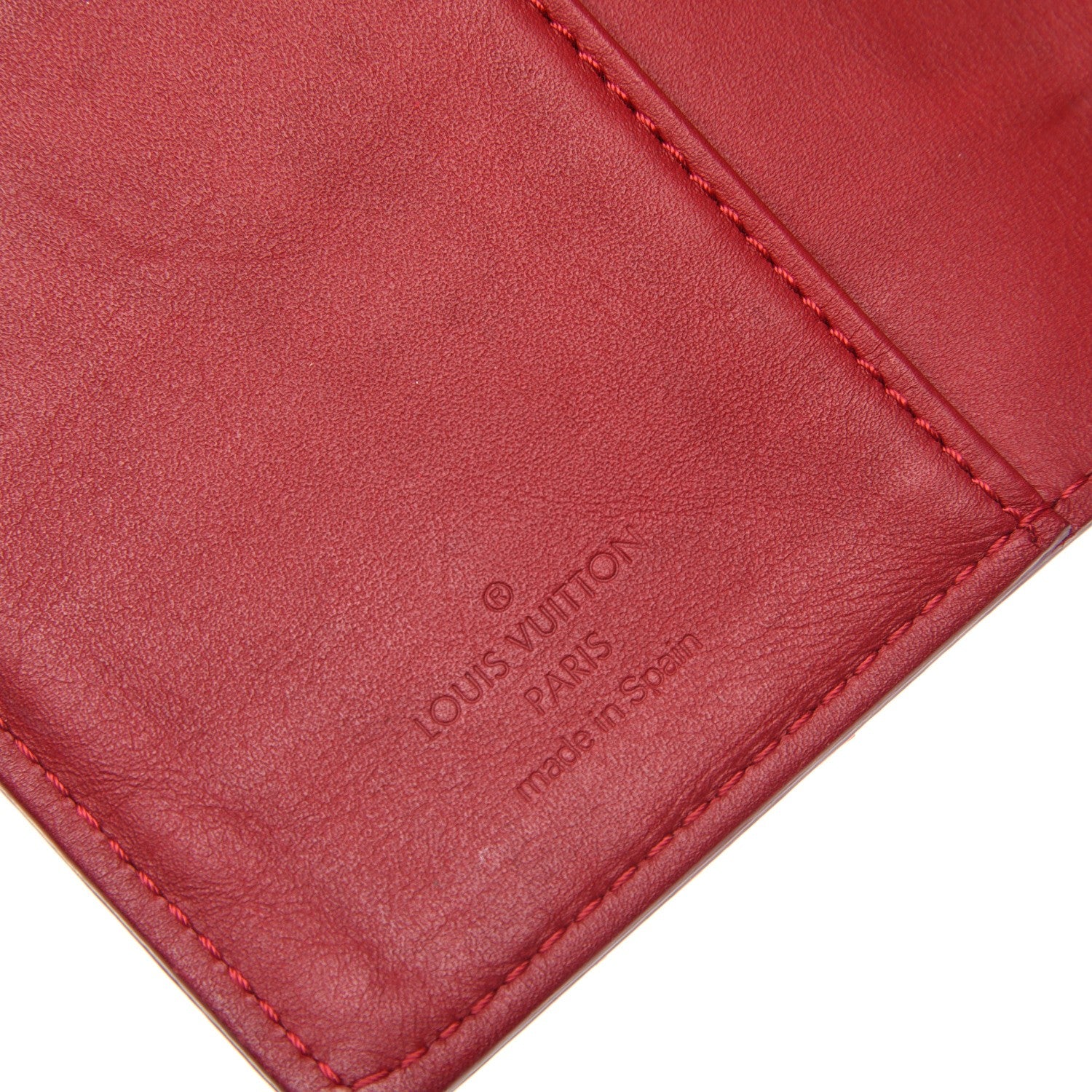 Louis Vuitton Vernis Small Ring Agenda Cover Pomme D'Amour 7 of 8