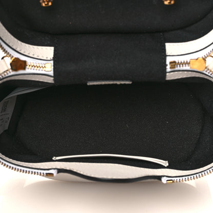 Versace Grained Calfskin Medusa Vanity Case White 5 of 8