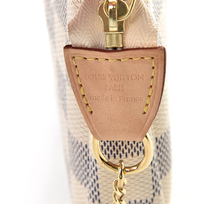Louis Vuitton Damier Azur Mini Pochette Accessories 6 of 8