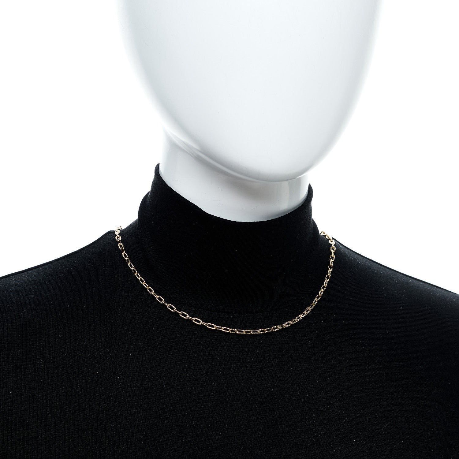 David Yurman 18K Yellow Gold 3mm Madison Chain Necklace 2 of 6