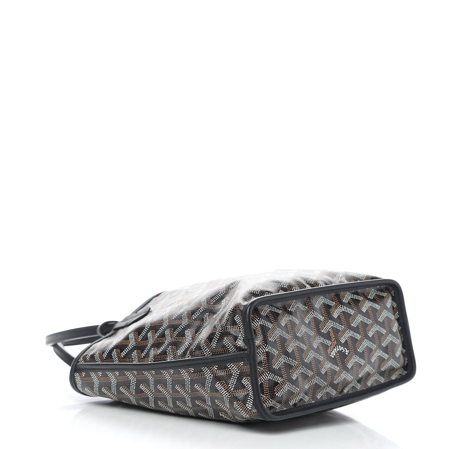Goyardine Reversible Mini Anjou Black