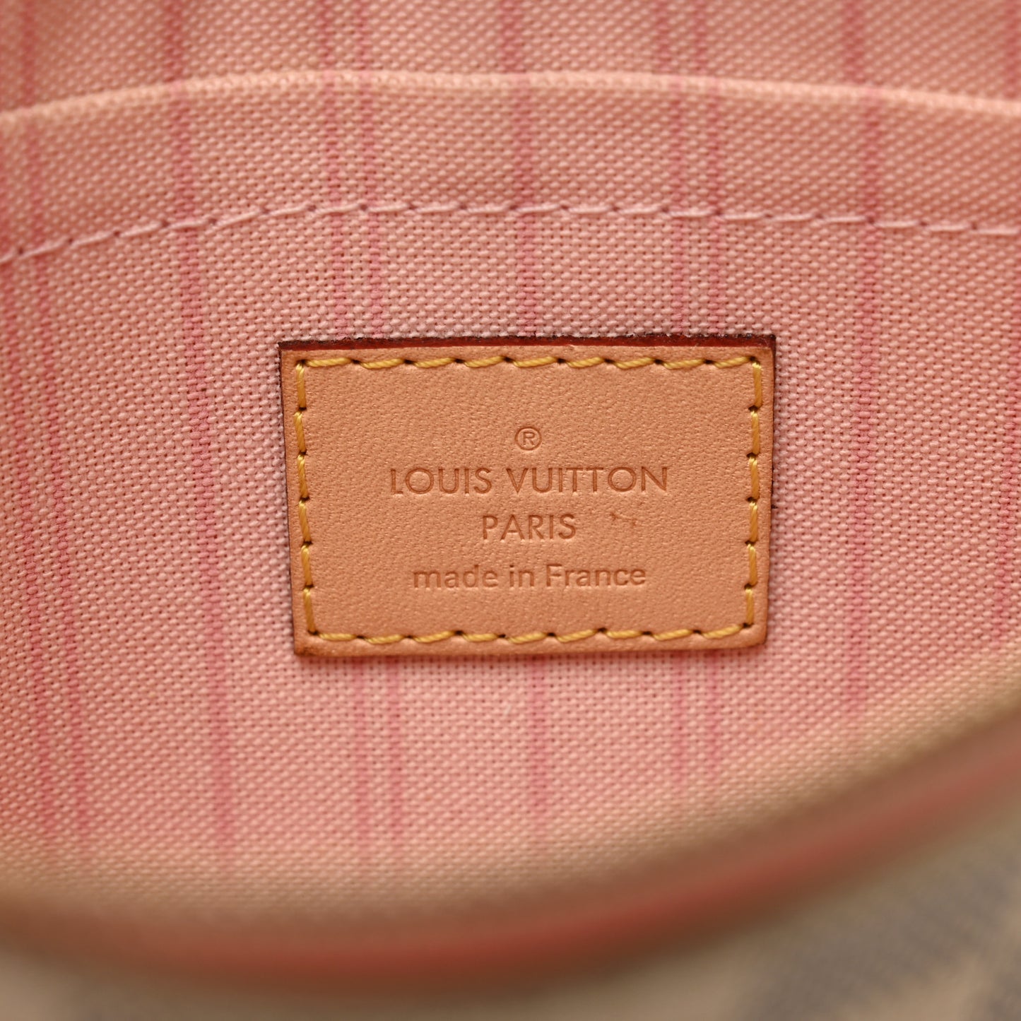 Damier Azur Neverfull MM GM Pochette Rose Ballerine