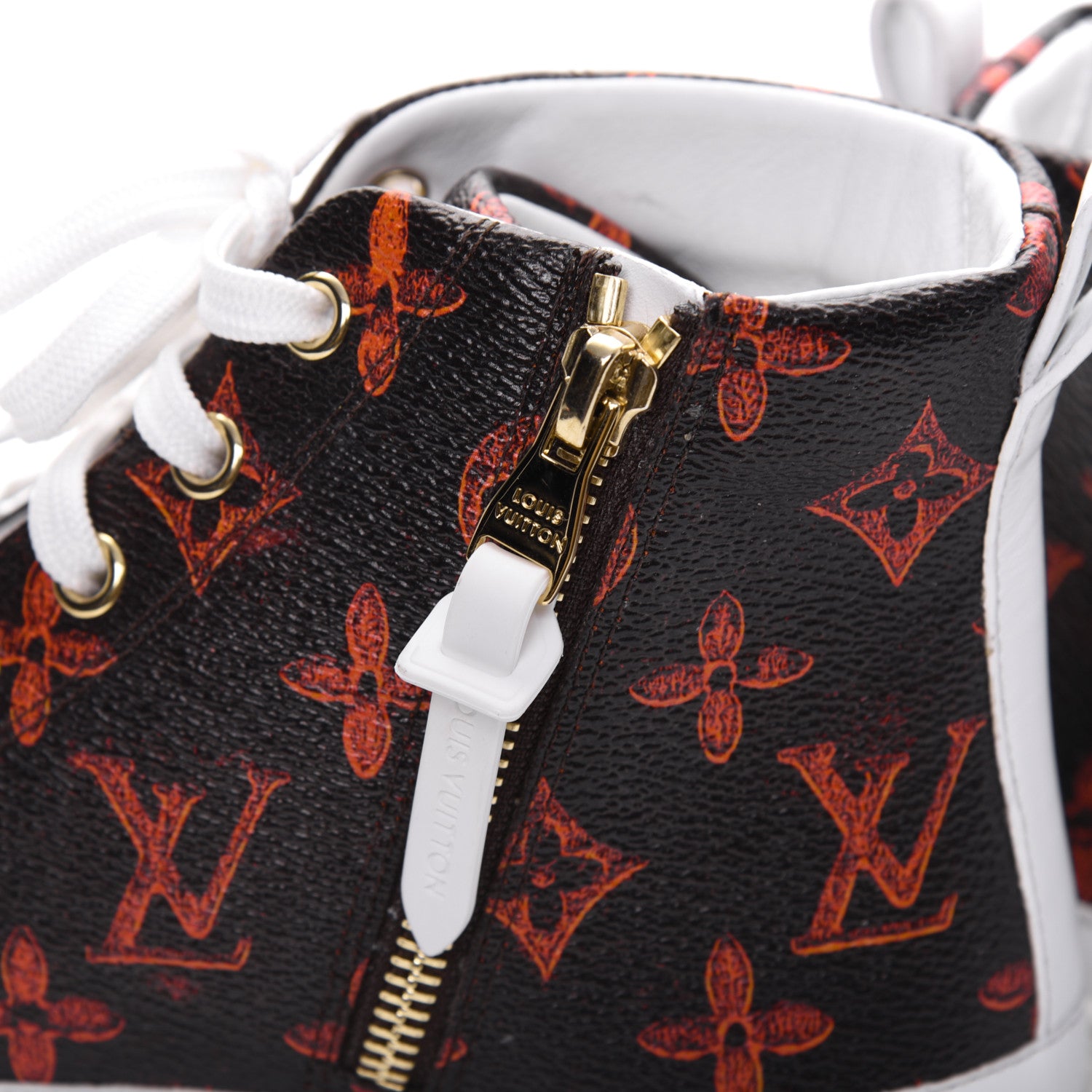 Louis Vuitton Catogram Stellar Sneaker Boots 38 Marron 10 of 10