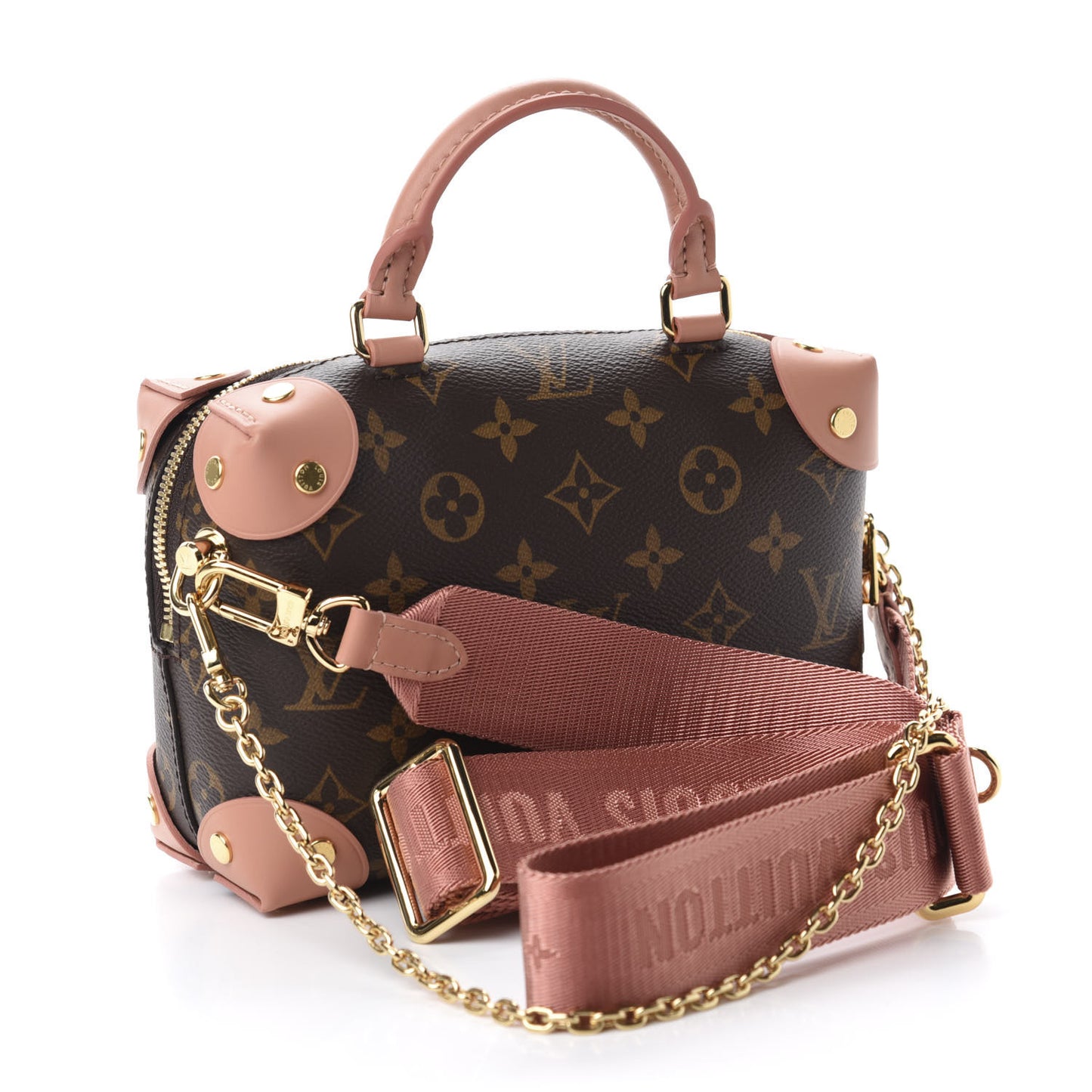 Monogram Petite Malle Souple Peach