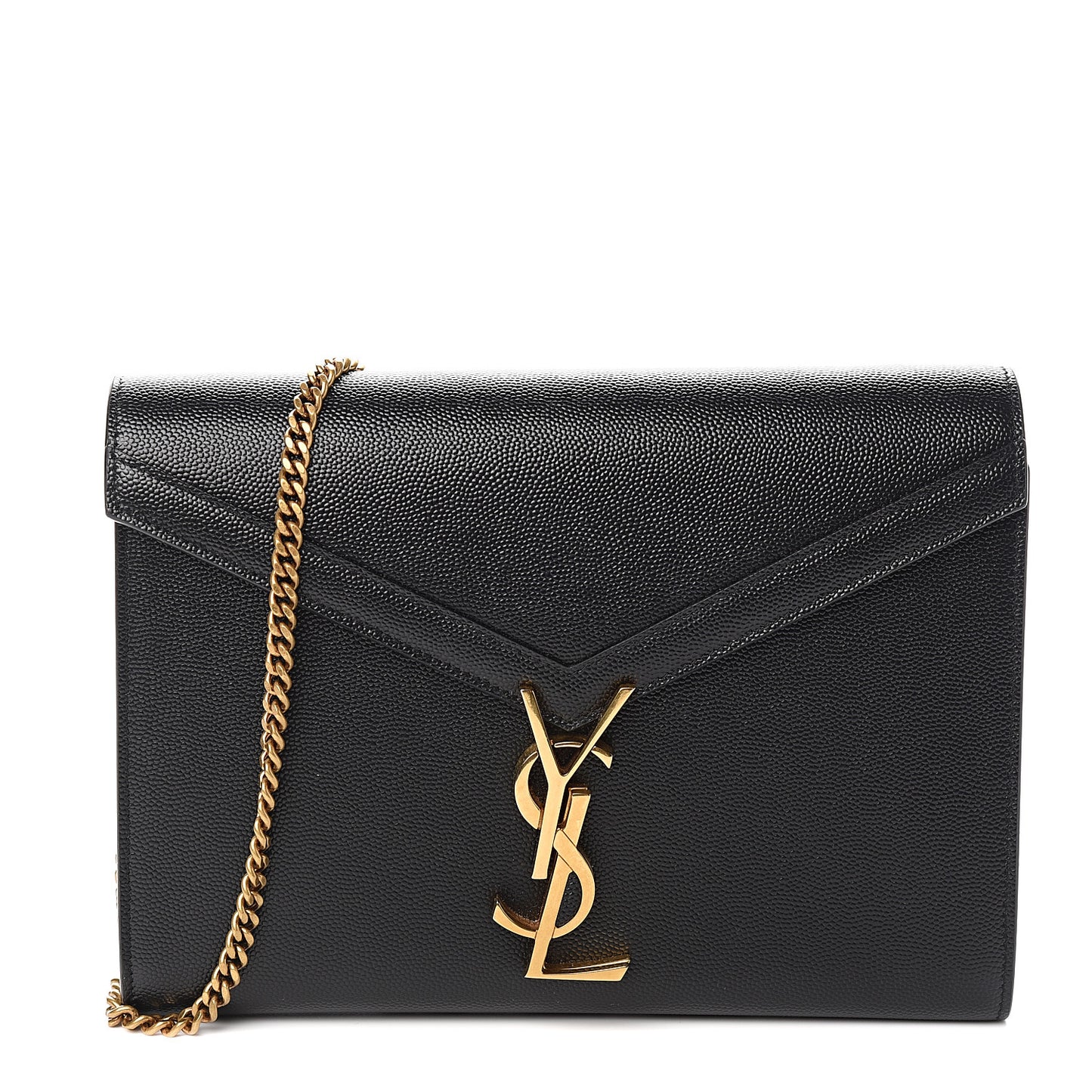 Grain De Poudre Monogram Cassandra Chain Wallet Black Rouge Legion
