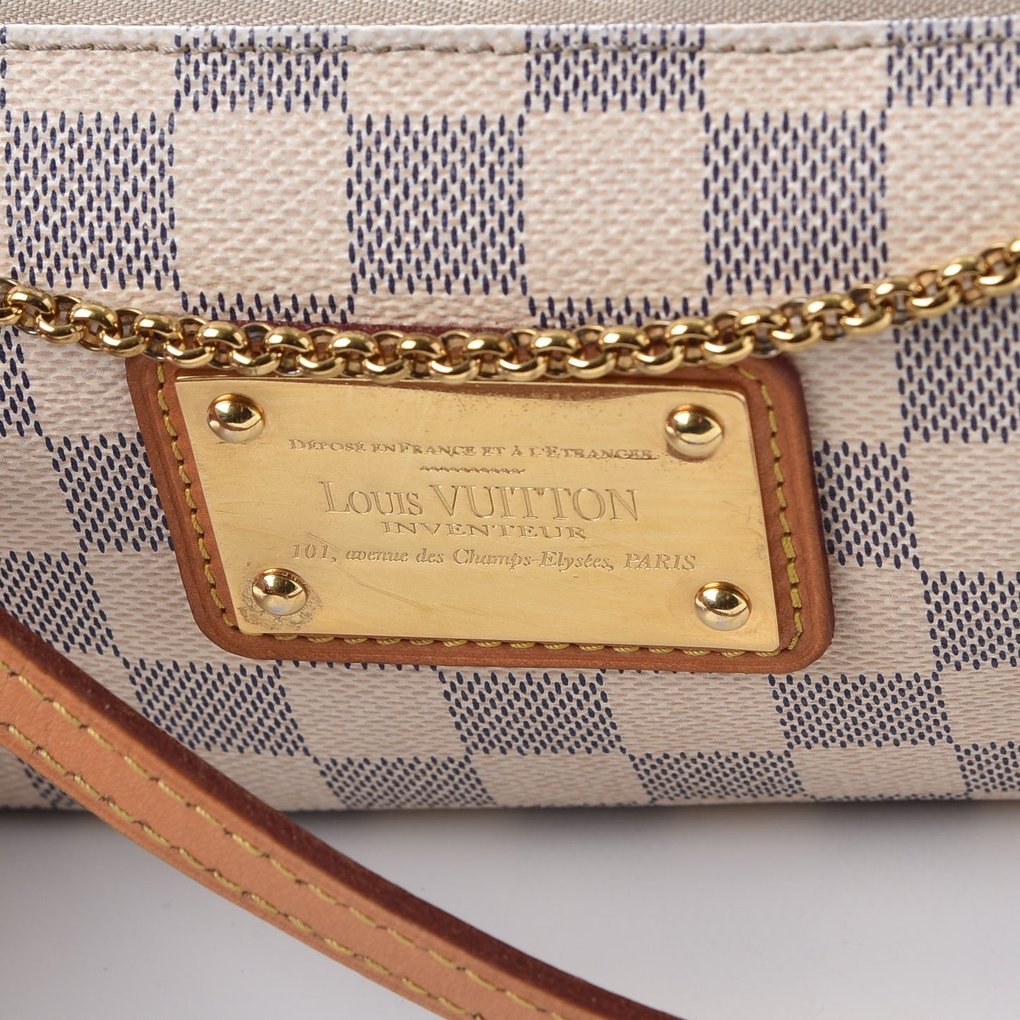 Damier Azur Eva Clutch