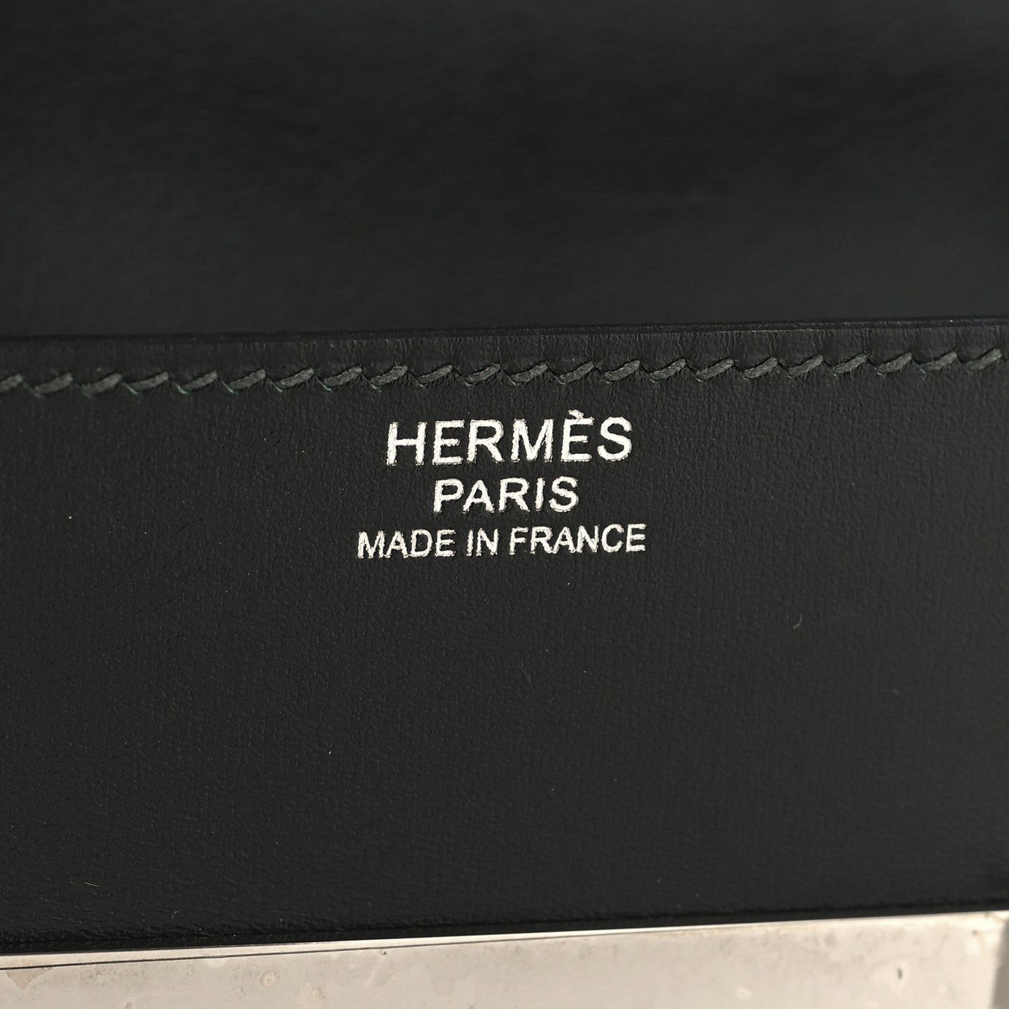 Box Goodlock Clutch  Vert Fonce