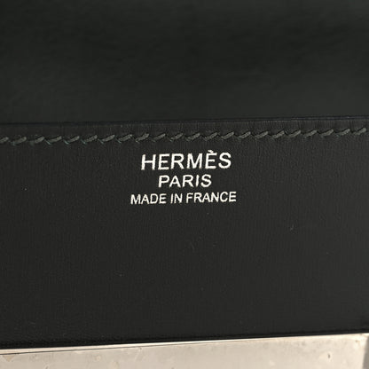 Hermes Box Goodlock Clutch  Vert Fonce 6 of 8