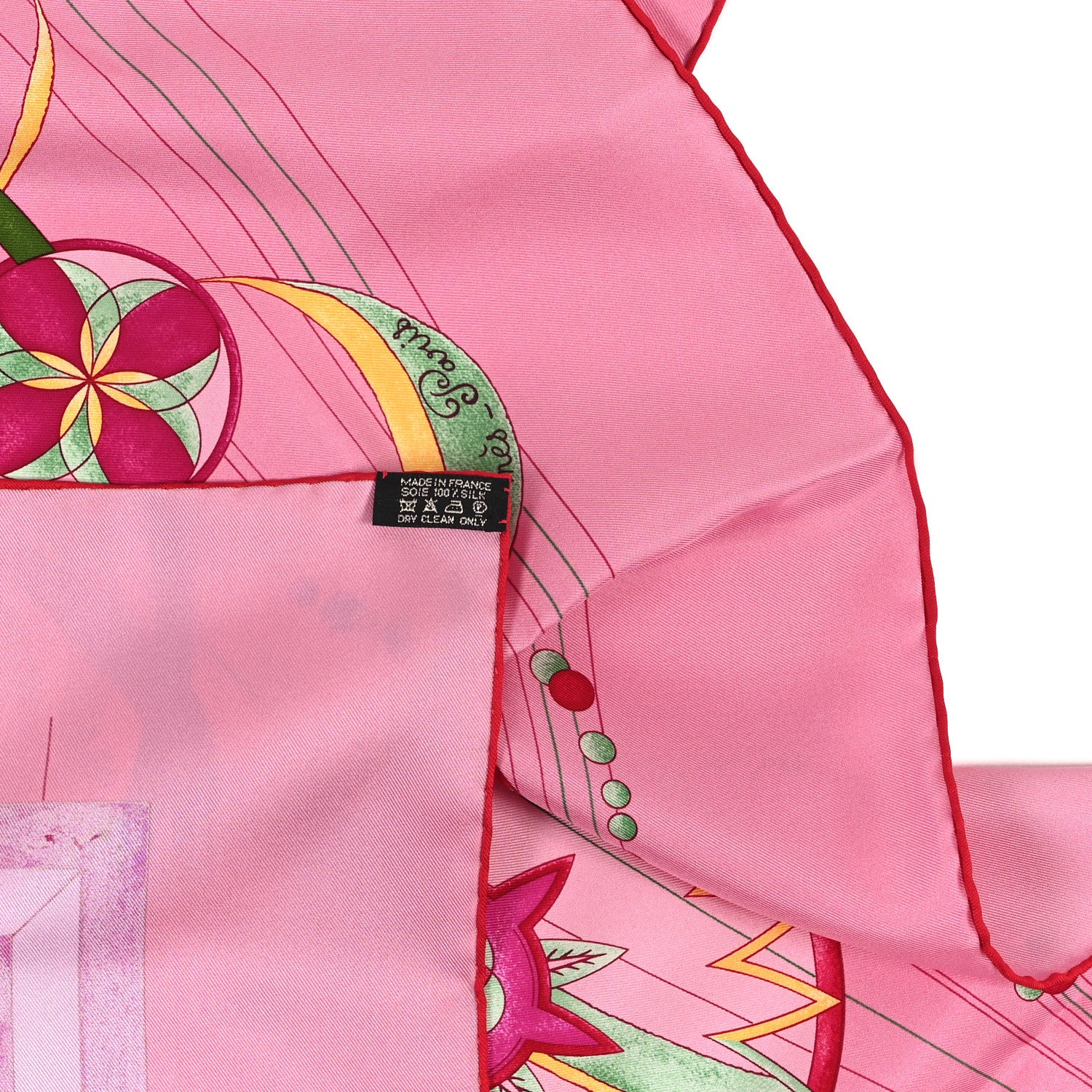 Hermes Silk La Danse Du Cosmos Scarf 90 5 of 5