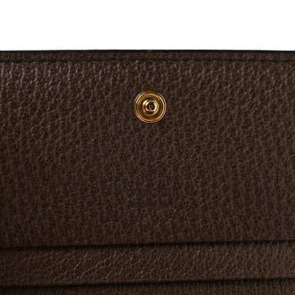 Gucci GG Supreme Monogram Web Ophidia Card Case Beige New Acero 6 of 11