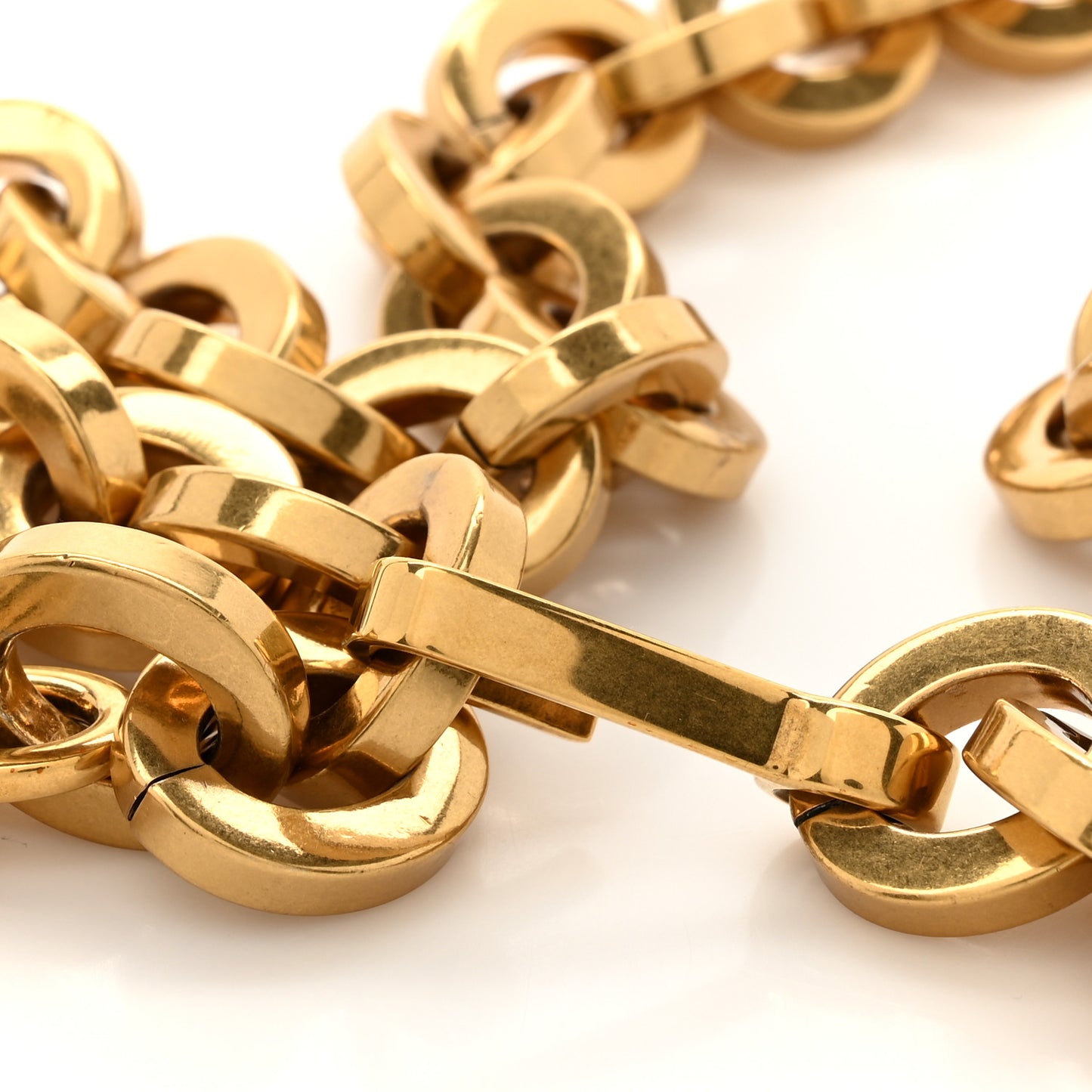 Chain GG Belt Aged Gold