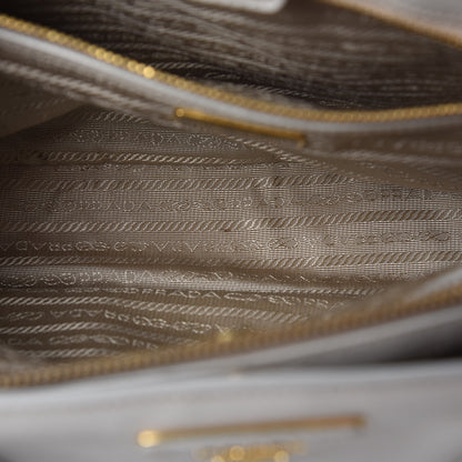 Prada Saffiano Lux Medium Tote Talco 9 of 23