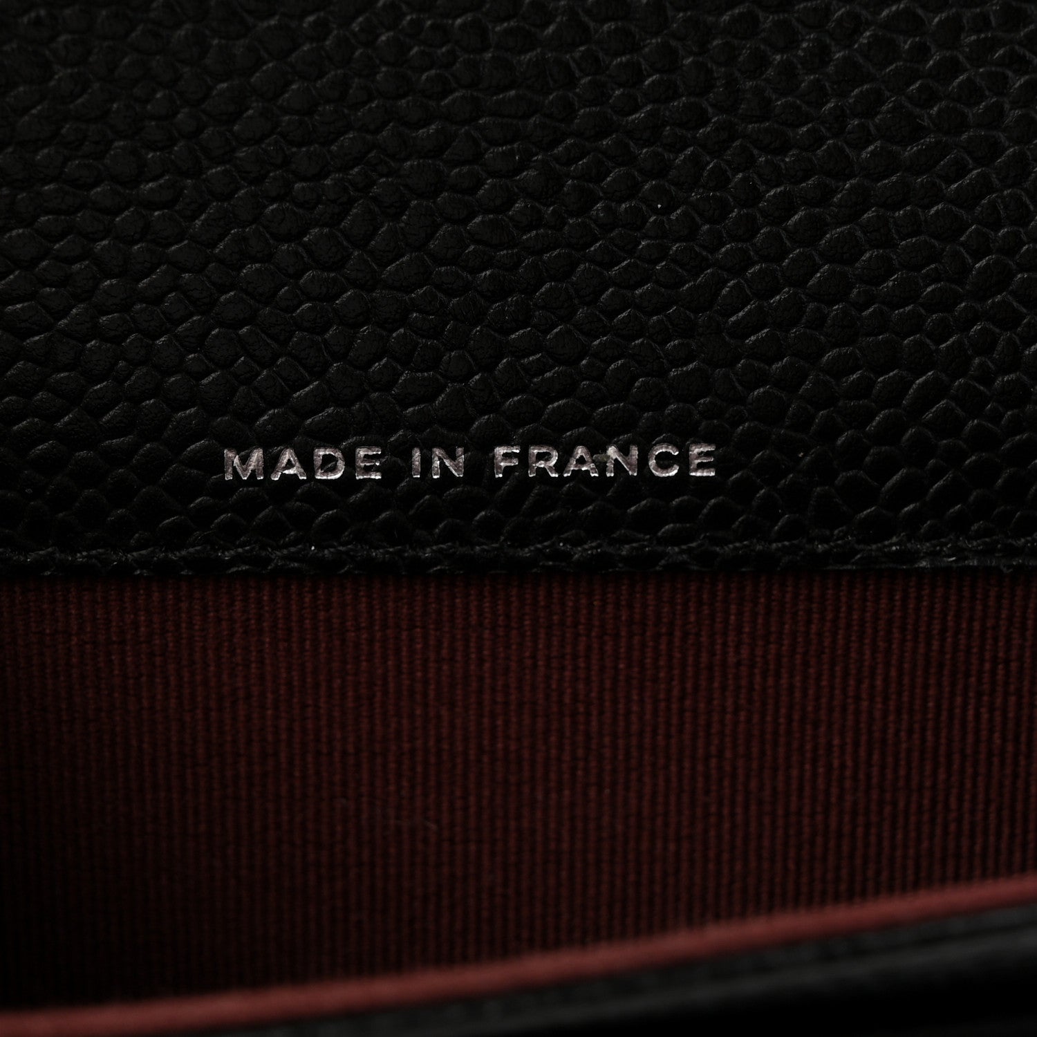 Chanel Caviar Quilted Flap Card Holder Wallet Black 7 of 10