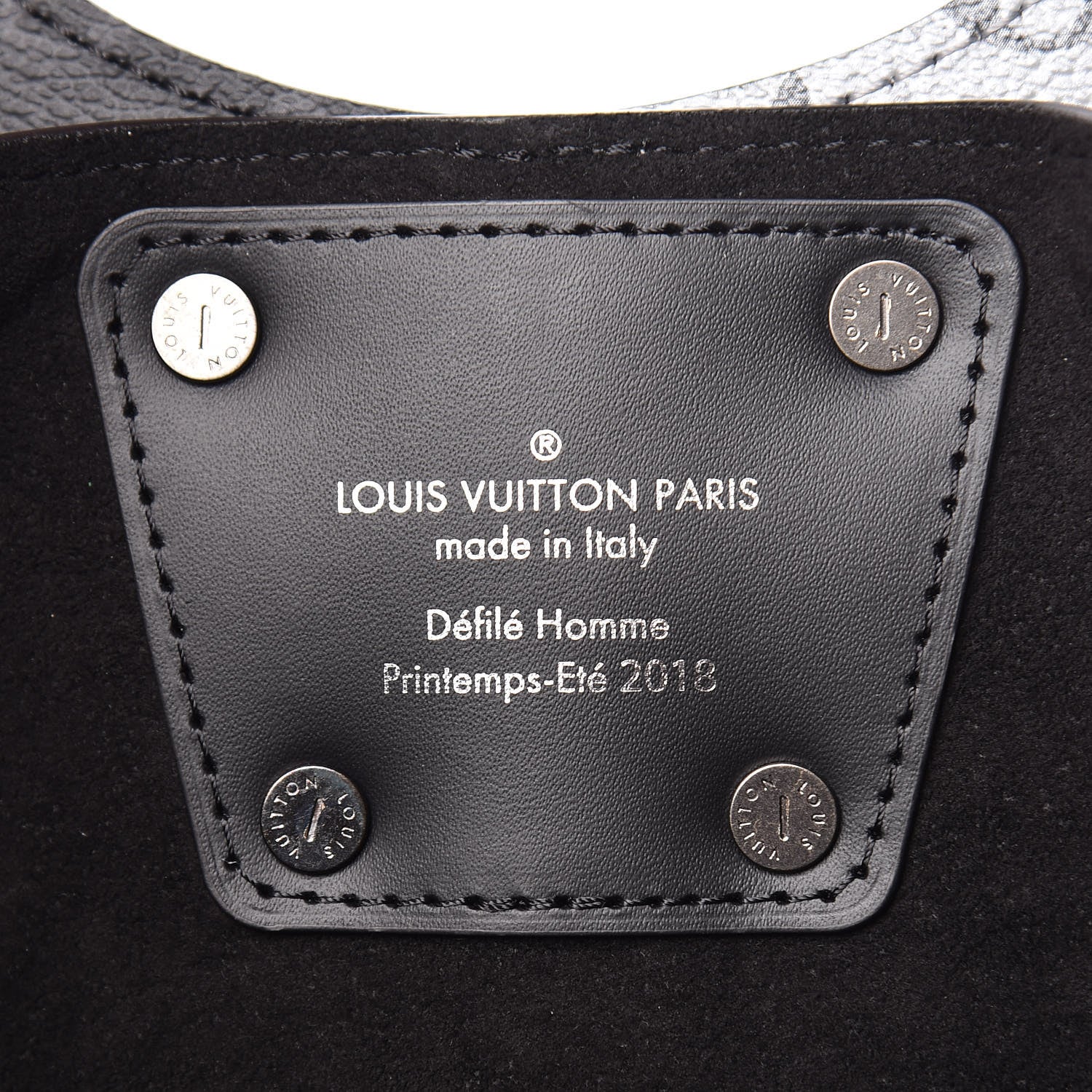 Louis Vuitton Monogram Eclipse Split Tote 6 of 9