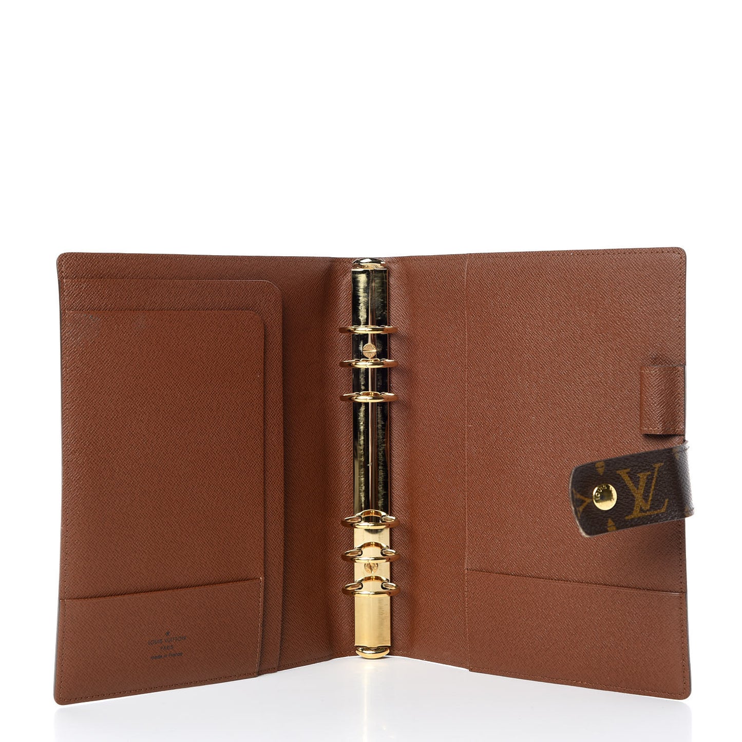 Monogram Large Ring Agenda Cover