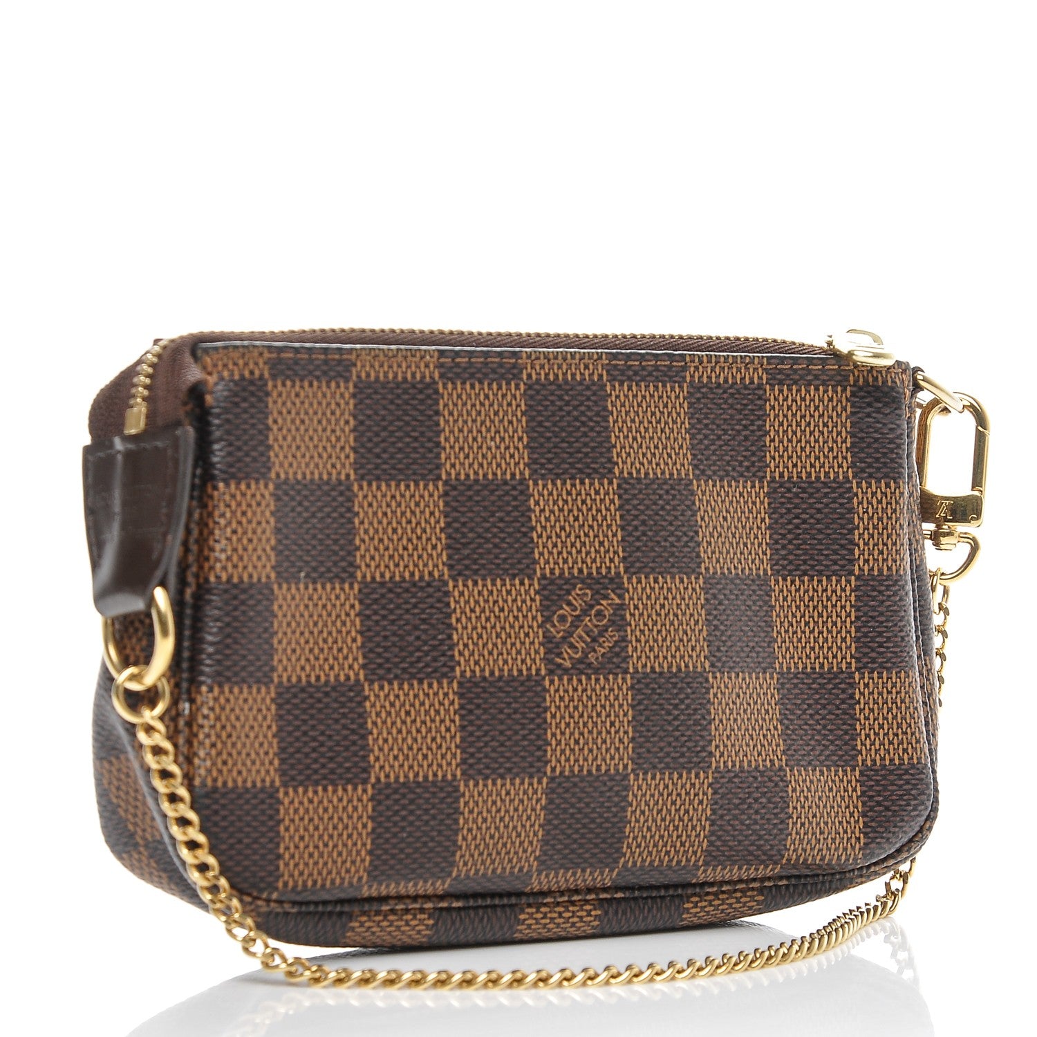 Louis Vuitton Damier Ebene Mini Pochette Accessories 3 of 6