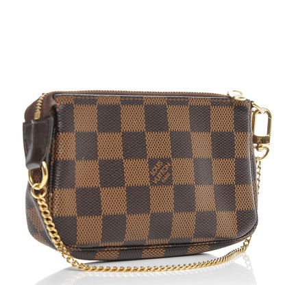 Louis Vuitton Damier Ebene Mini Pochette Accessories 3 of 6