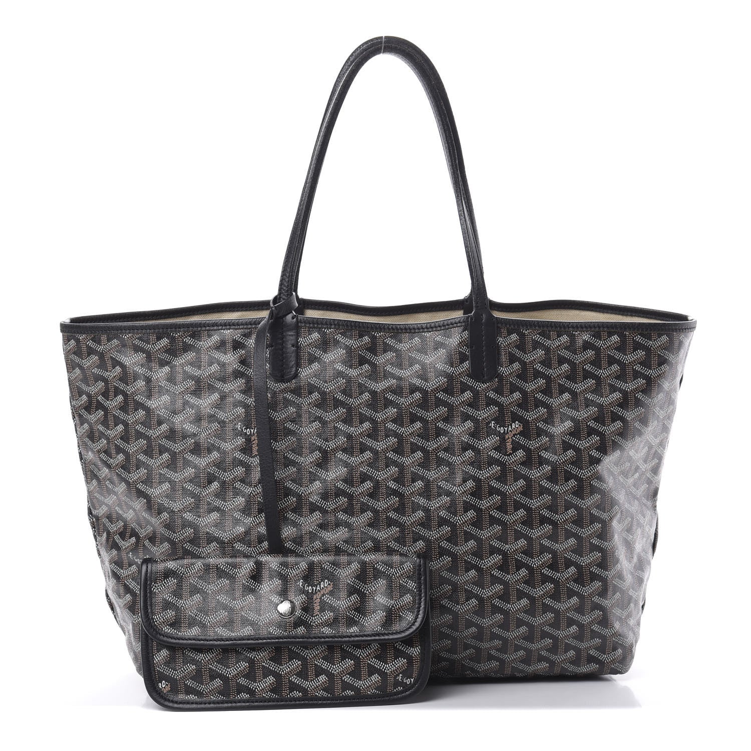Goyard Goyardine Saint Louis PM Black 1 of 18