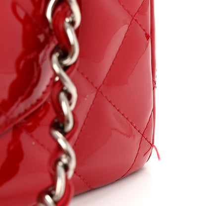 Chanel Patent Jumbo Single Flap Red 11 of 15